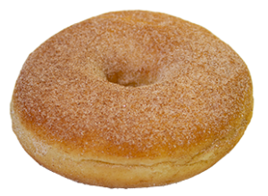 Donut Cinnamon Sugared (Box of 3)